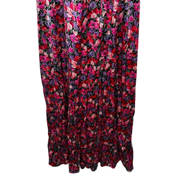 Vintage‎ Vanity Fair Nylon Floral Long Negligee - Picture 3 of 7